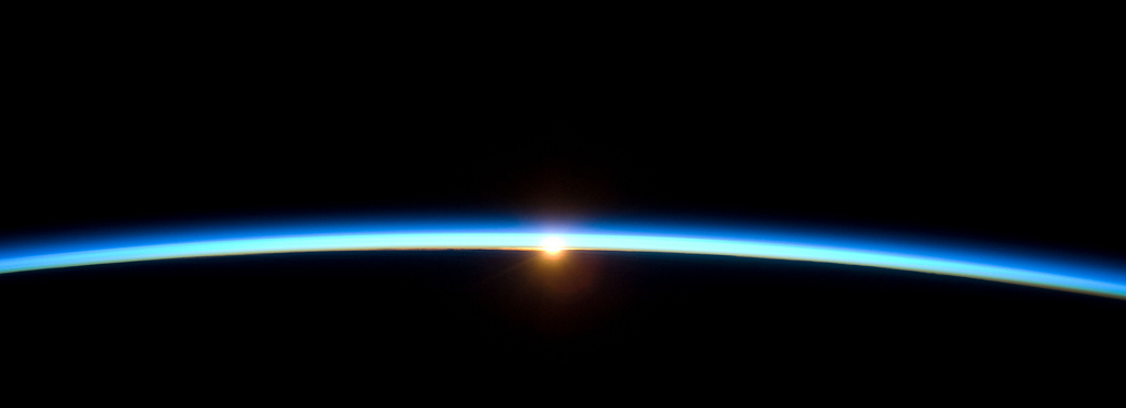 Sunset Over Earth